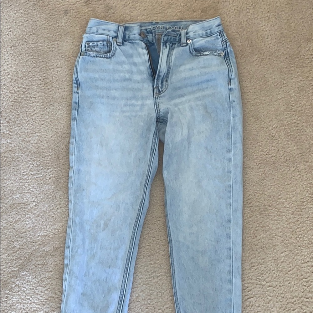 American Eagle mom jeans
